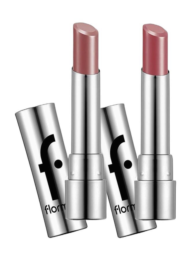 flormar Sheer Up Lipstick value pack 11 ROSY LUST & 03 PINKY NUDE - Image 1