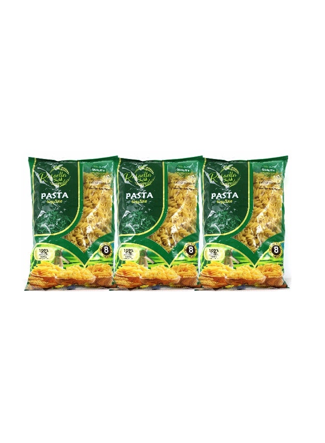 Fusilli Pasta 3x400g