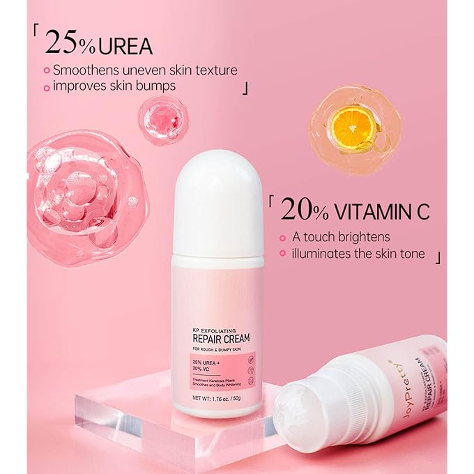 Grospe Skin Exfoliating Repair Cream, Chicken Skin Care Cream, Strawberry Legs Treatment Body Cream, Hydrating Moisturising Refreshing Skin Fragrance Repair Body Lotion 50g - Image 2