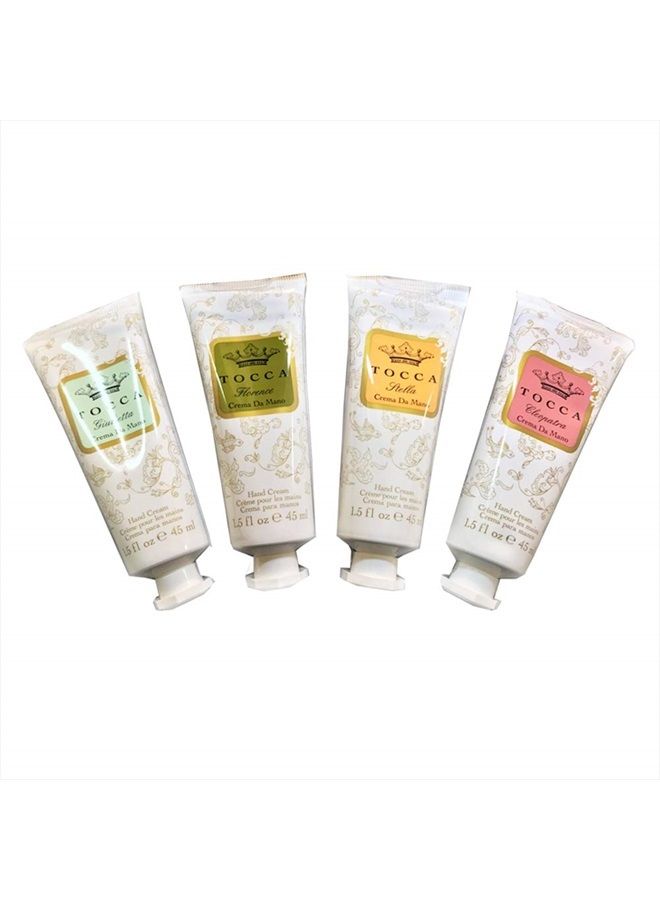 Tocca Crema Quartetto Cleopatra Stella Florence Giulietta Set 4 x 1.5 Fl Oz Each - Image 1