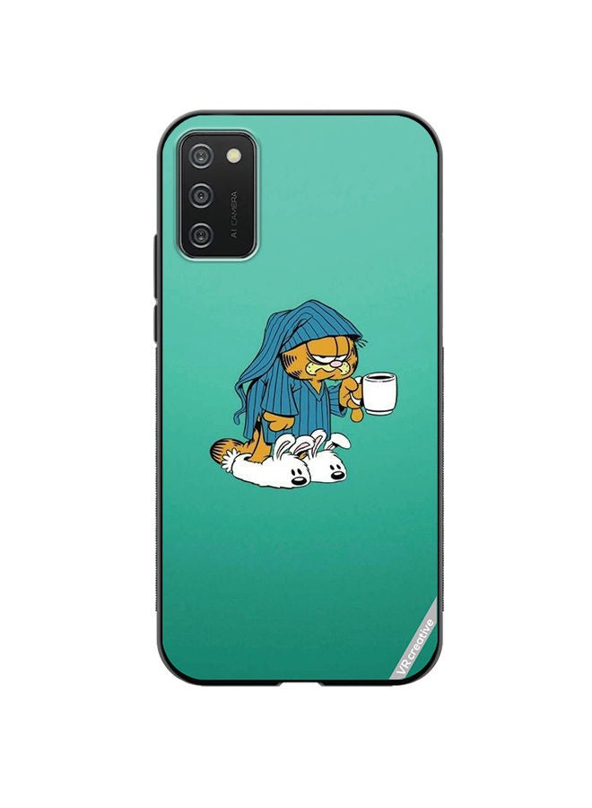 VR CREATIVE Protective Case Cover For Samsung Galaxy A02s Cartoon Design Multicolour - Image 1