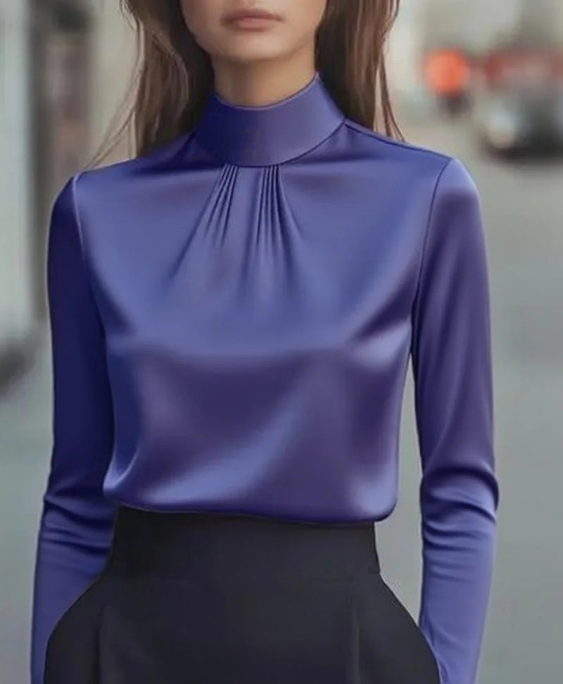 بلوزة نسائية بأكمام طويلة - Image 5