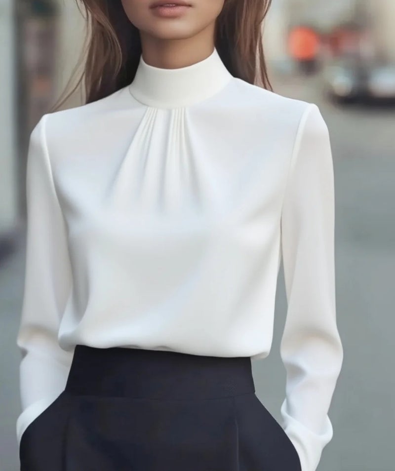 بلوزة نسائية بأكمام طويلة - Image 2