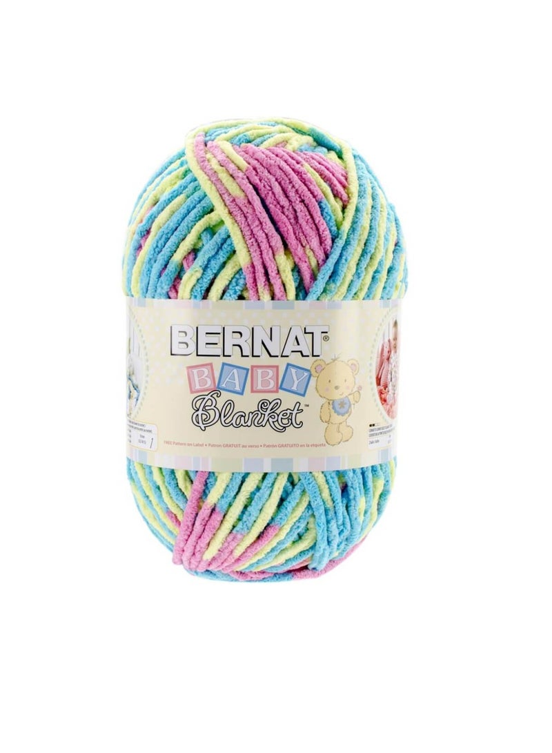 Bernat Bernat Baby Blanket Big Ball Yarn Jelly Beans - Image 1