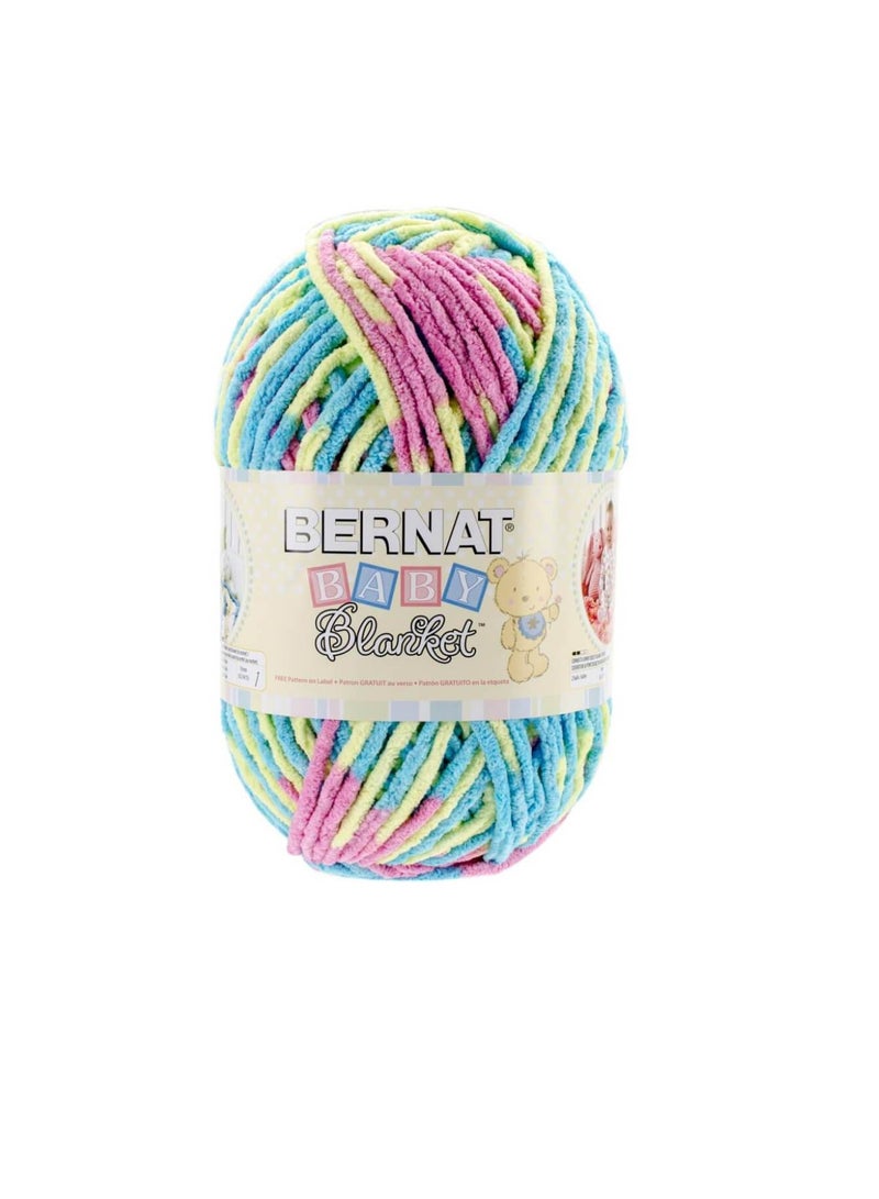 Bernat Bernat Baby Blanket Big Ball Yarn Jelly Beans - Image 2