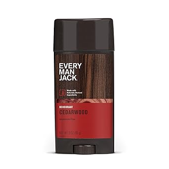 Every Man Jack 91299 Deodorant Cedarwood 3 Ounce