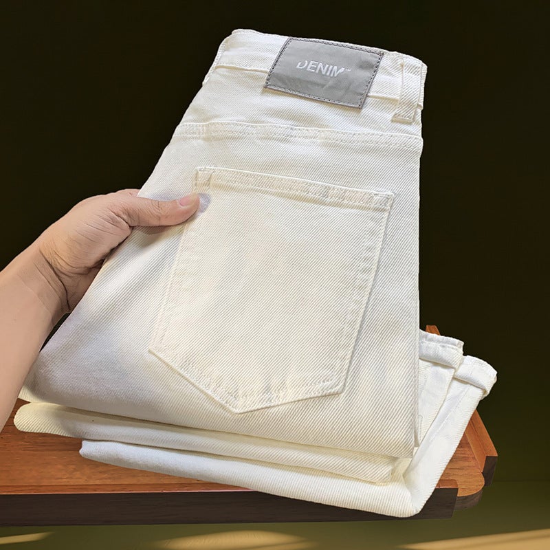 Unisex Classic Denim Jeans Loose Fit Daily Outdoor Wear - Image 1