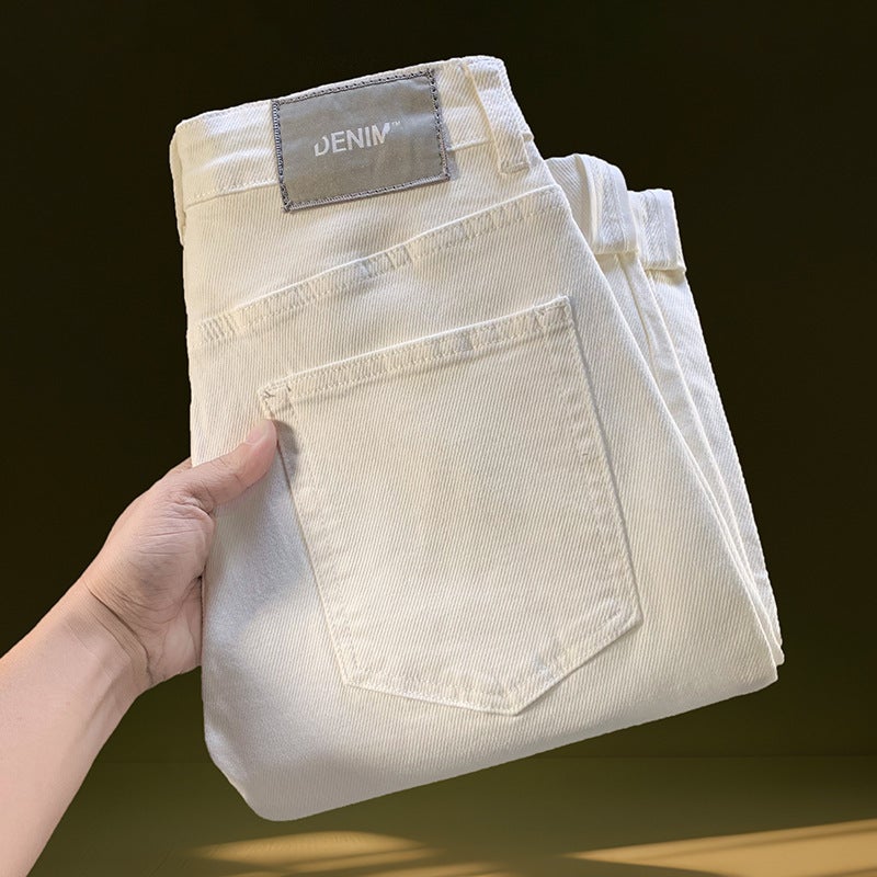Unisex Classic Denim Jeans Loose Fit Daily Outdoor Wear - Image 3