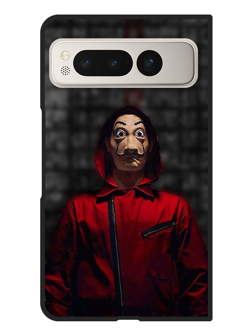 Theodor Protective Case Anti Scratch Shock Proof Bumper Cover for Google Pixel Fold Red Jokar Mask - Image 1