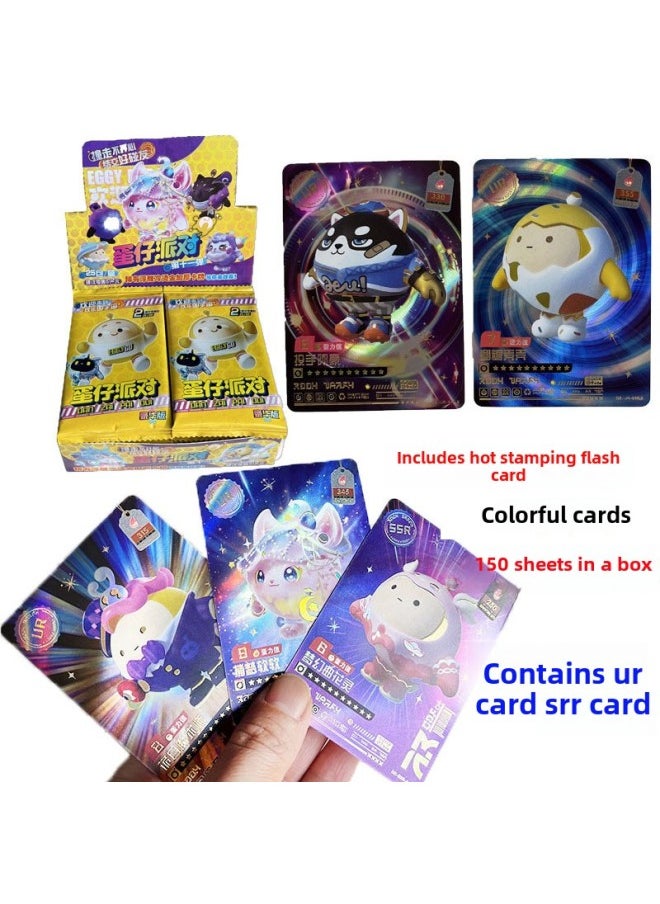 Generic - A Whole Box Of Egg Kapibalaka Flash Card Flash Card UR Card SSR Card Colorful Original God Animation Yuan Dream Star-Color:Genshin Impact 32 Bags/box (2 Types Of Packaging Boxes Are Sent Randomly) - Image 1