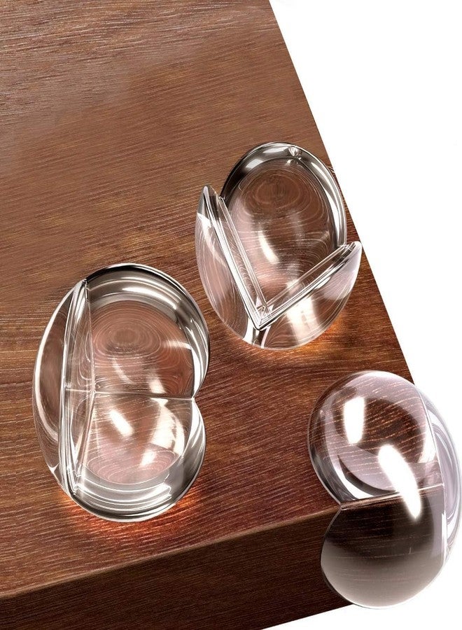 RECLUSE 8 Pcs Super Strong Adhesive Large Baby safty Pre-Glued Corner Protectors and Edge Protection for Child Safety, for Table and Furniture Corners, Bumper Protection for Baby and Children - Image 5