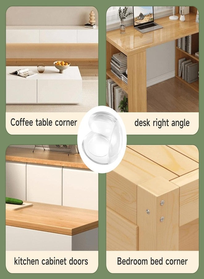 RECLUSE 8 Pcs Super Strong Adhesive Large Baby safty Pre-Glued Corner Protectors and Edge Protection for Child Safety, for Table and Furniture Corners, Bumper Protection for Baby and Children - Image 4