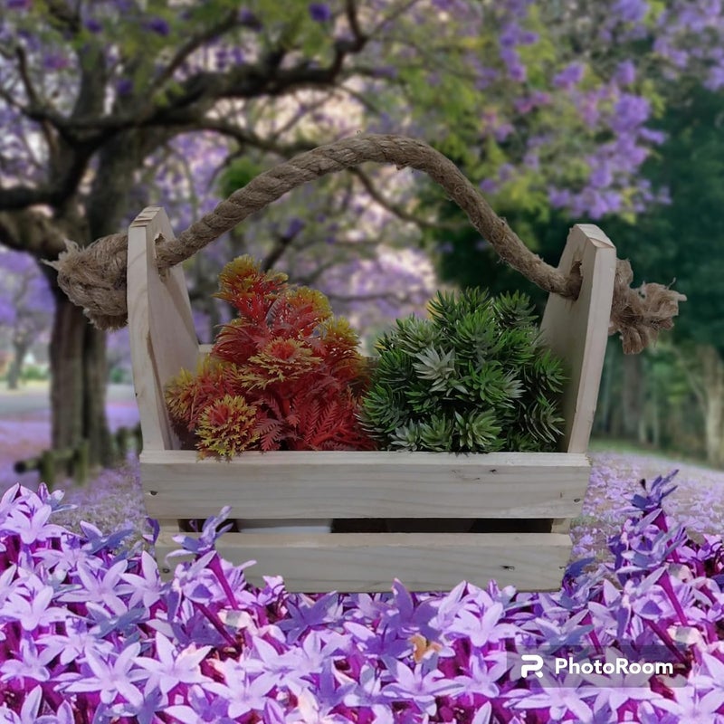 Glitz سلة هدايا خشبية - Image 2