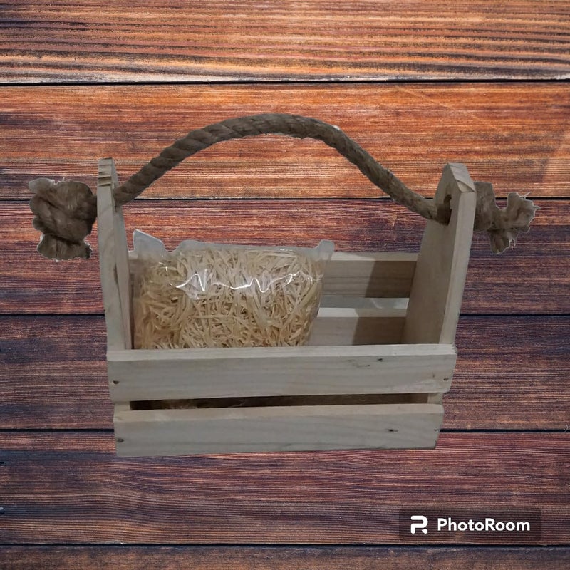Glitz سلة هدايا خشبية - Image 5