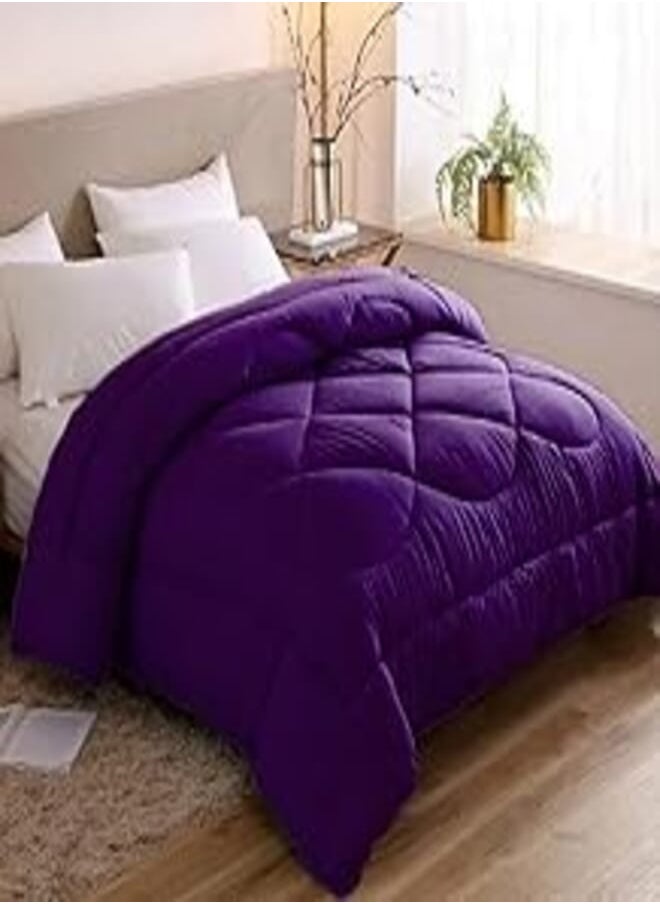 snooze plain quilt, Mauve, 160 * 235 cm 