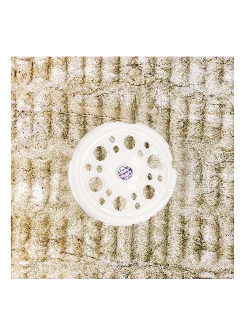 SYOSI - 45 mm Plastic Washers, Load Spreading Polypropylene Washers for Fixing and Supporting Rigid Foam Insulation Foam Board Load Spreading for Screws Nail, Remove it Easily, Insulation (100 Pcs) - Image 1