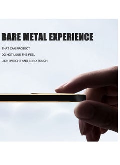 TEAM LUXURY Samsung Galaxy S22 Ultra Black Mobile Phone Case Cover, Luxury Plating Soft Back Cover, Raised Full Camera Protection  - Image 2