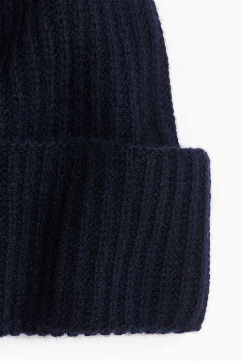 H&M Ribbed Wool-Blend Hat