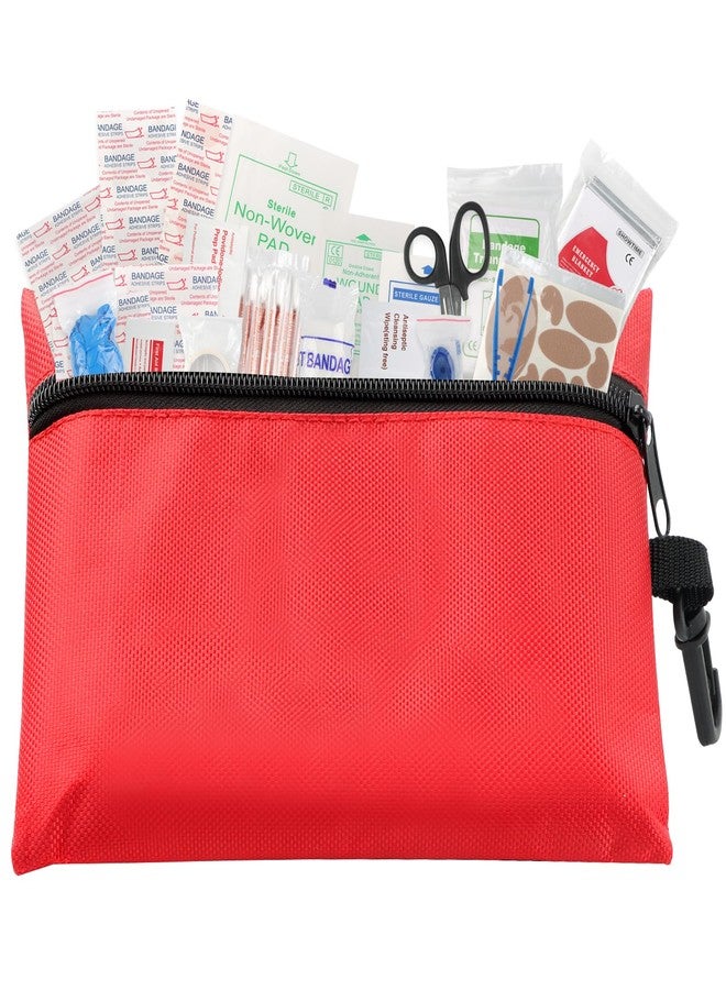ABXMAS Mini First Aid Kit for Minor Cuts, Scrapes, Sprains, Burns, 194Pcs Compact Portable for Home, Car, Travel, Camping - Image 1