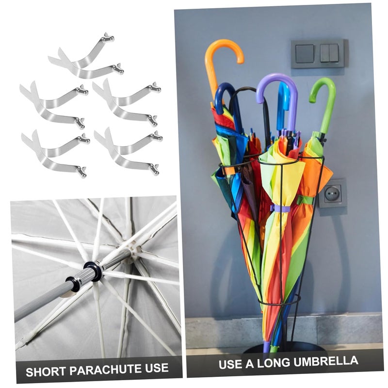DOITOOL 10Pcs Spring Clip Durable Umbrella Snaps for Tent and Kayak Paddle Shaped Design for Reliable Connection and Fixing Resistant Clips for Outdoor Use - Image 4