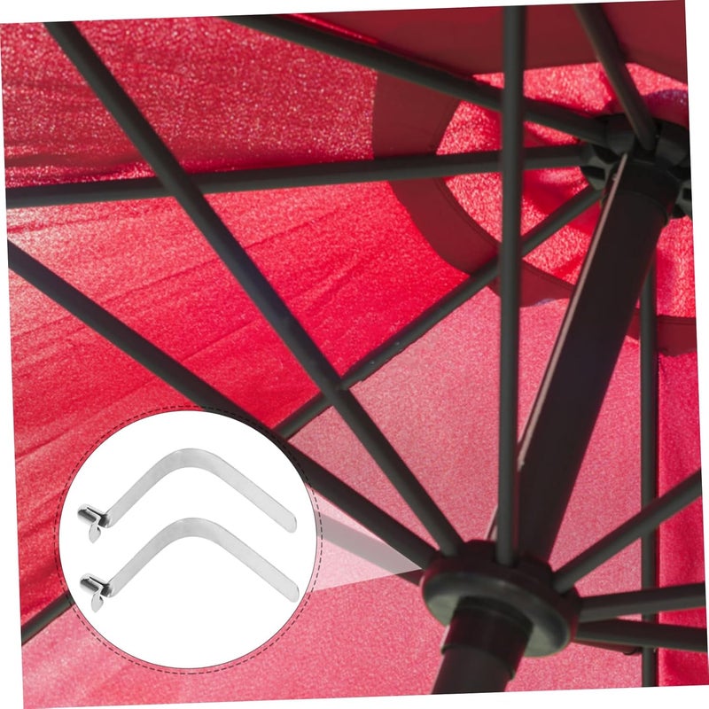 DOITOOL 10Pcs Spring Clip Durable Umbrella Snaps for Tent and Kayak Paddle Shaped Design for Reliable Connection and Fixing Resistant Clips for Outdoor Use - Image 5
