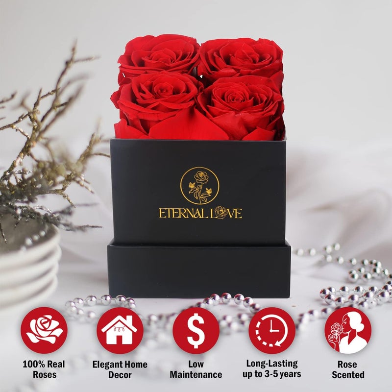 Eternal Love Preserved Roses in Box - Image 2