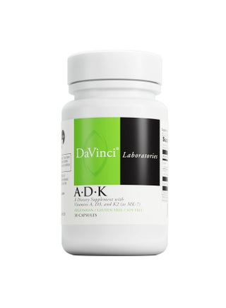 DAVINCI Labs ADK - Helps Support Bone, Heart & Immune Health* - Dietary Supplement with Vitamins A, D3 & K2 (as MK-7) - Vegetarian, Gluten Free & Soy Free - 30 Capsules - pzsku/ZC5C862FE03ADC006D8BFZ/45/_/1740202787/7257bd15-a5b6-4c58-b75d-a03a674841ca