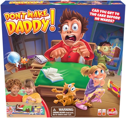 Goliath Dont Wake Daddy Board Game Surprise Action Game for Kids 26 Players Ages 4 - Image 1