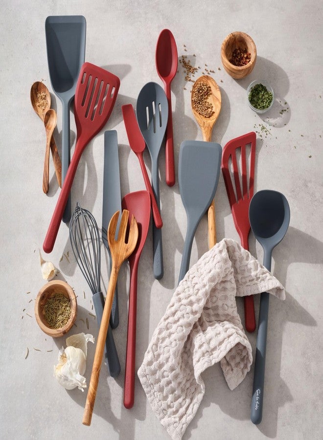 Sur La Table Small Silicone Spoon, Gray - Image 4