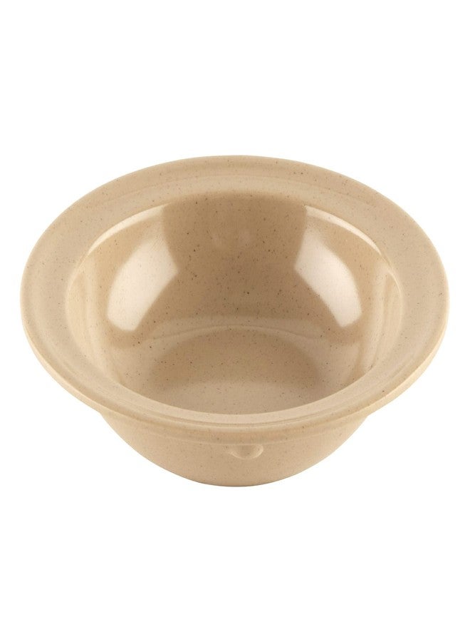 Get G.E.T. DN-335-S Melamine Rimmed Fruit Bowls, 3.5 Ounce, Sandstone (Set of 12) - Image 1