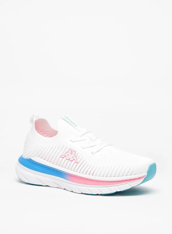 Kappa Womens Textured Lace-Up Sports Shoes