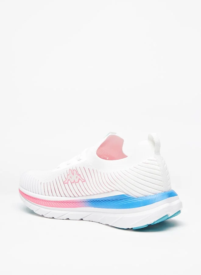 Kappa Womens Textured Lace-Up Sports Shoes