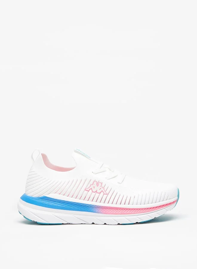 Kappa Womens Textured Lace-Up Sports Shoes
