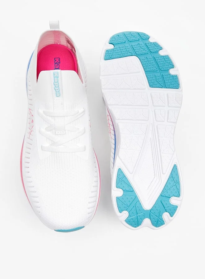 Kappa Womens Textured Lace-Up Sports Shoes