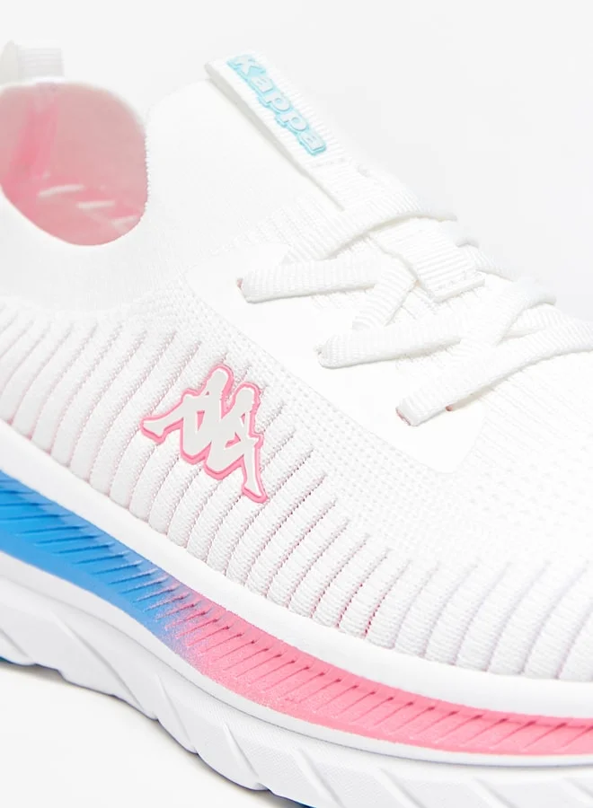 Kappa Womens Textured Lace-Up Sports Shoes