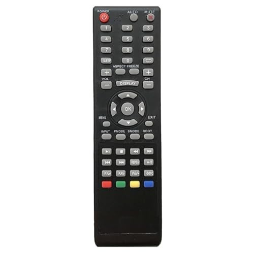 Upix LCD/LED Remote No. CH09, Compatible/Replacement for Genus LCD/LED TV Remote Control (Exactly Same Remote Will Only Work) - Image 1
