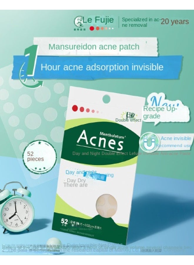 mentholatum le Fu Jie Invisible Acne Patch - Ultra-thin, Soothing & Concealing For Teenagers - Image 2