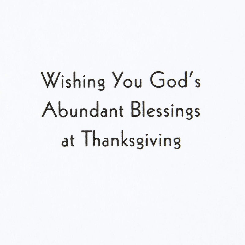 Hallmark Dayspring Pack of Religious Thanksgiving Cards  Give Thanks (10 Cards with Envelopes)  799THJ1069 - Image 3