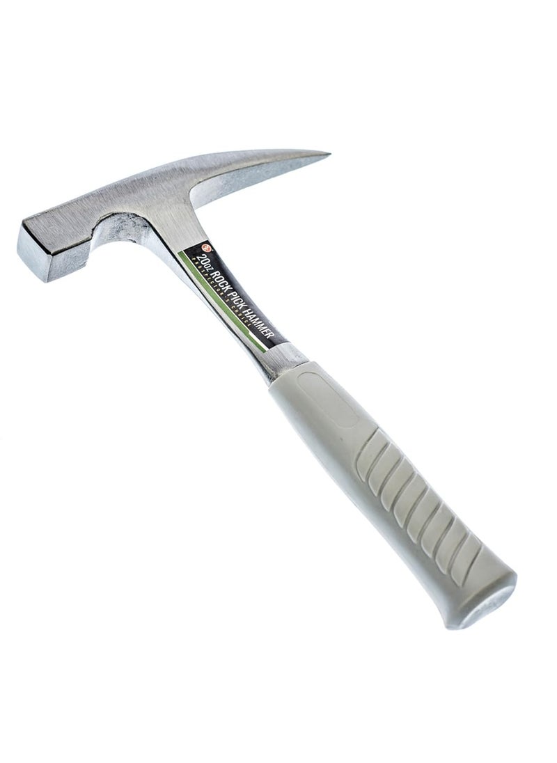 SE SE 22-OZ Rock Pick Tip, 11-inch Steel Geologist Masonry Single Piece Drop Forged Hammer, 2lbs  - Image 1