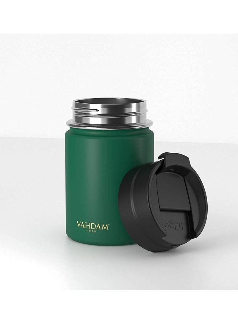 VAHDAM Insulated Coffee Mug Vitality 260ml Flask Hot Cold Travel Mug - Image 1