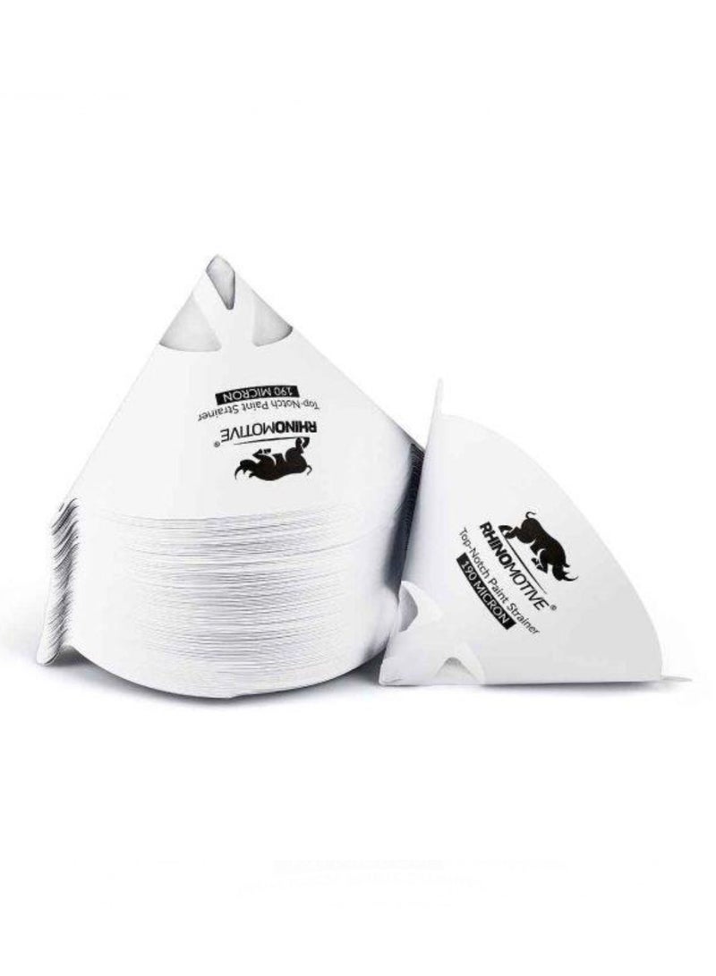 RHINOMOTIVE RHINOMOTIVE - TOP NOTCH PAINT STRAINER Effectively filters any impurities 190 MICRON 100 Pcs Per Box  - Image 3