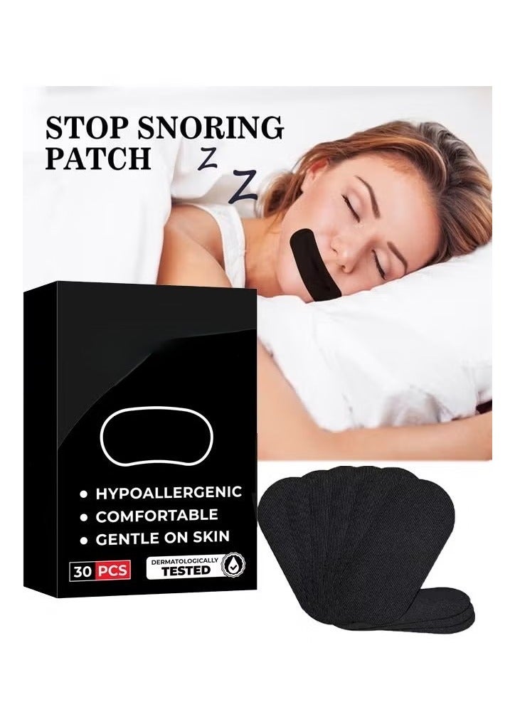 Generic 30 Pack Sleep Tape Patch Hypoallergenic Breathable Tape Closed Mouth Patch Breathing Patch Micropore Tape Pain Free Removal Latex Free Gentle On Skin Medical Grade No Irritation  - Image 1