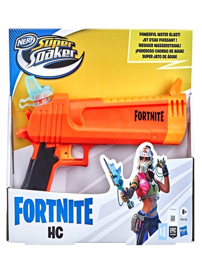 SUPER SOAKER Nerf Super Soaker Fortnite HC Water Blaster, Powerful Water Blast, Trigger Pull, Outdoor Summer Water Battles for Teens, Adults - Image 3