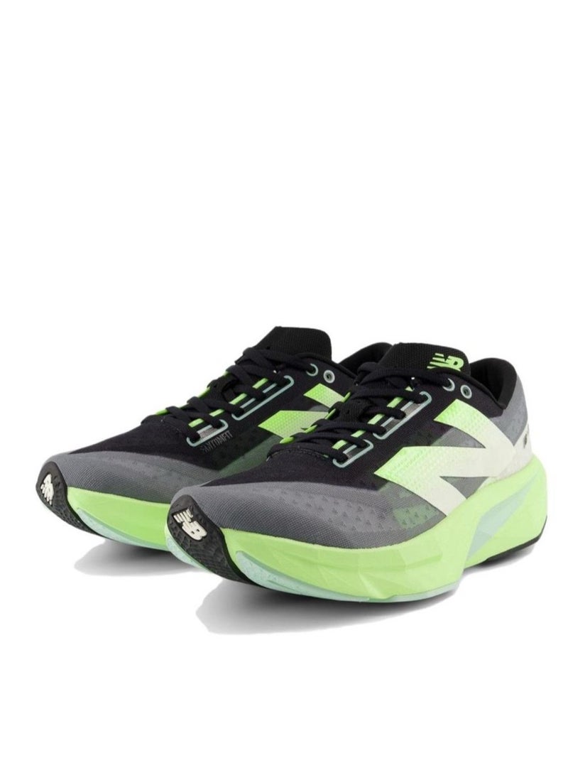 New Balance FuelCell Rebel V4 Running Outdoor Shoes Light Gray/Green For Men/Women/Students - Image 2