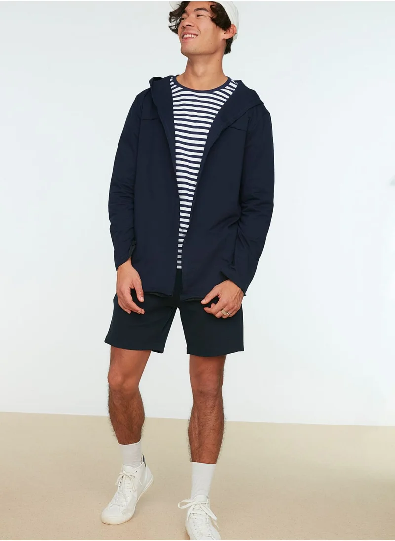 trendyol Essential Hooded Cardigan