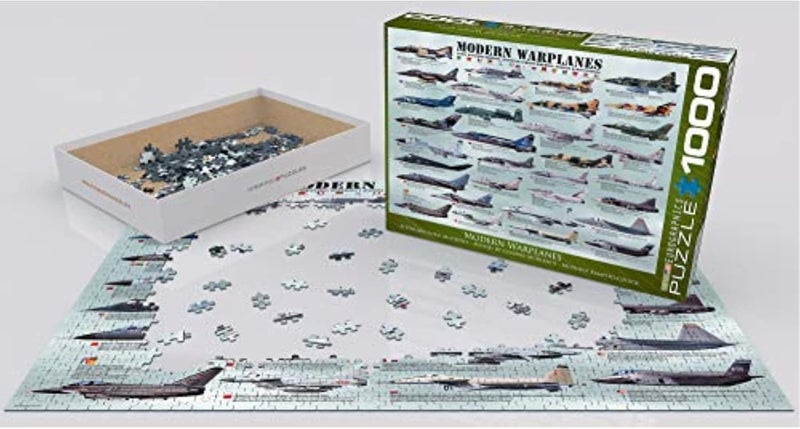 EuroGraphics Modern Warplanes Puzzle 1000Piece - Image 2