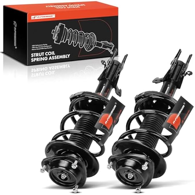 A-Premium Front Pair 2 Complete Strut And Coil Spring Assembly Compatible With Subaru Legacy 20182019 Driver And Passenger Side - Image 1
