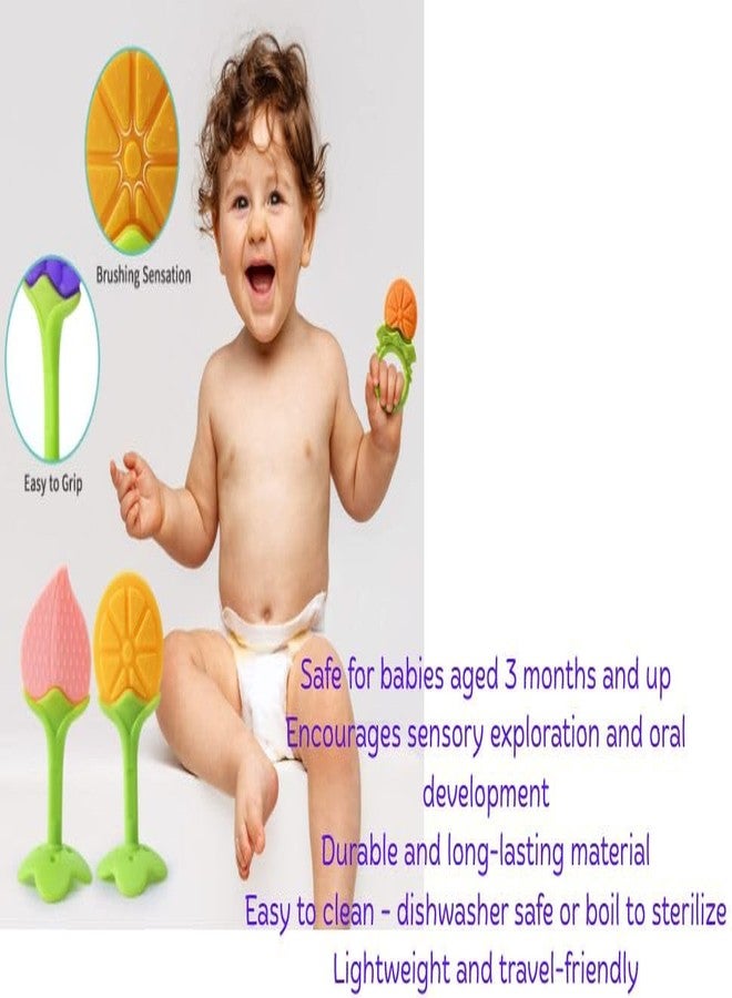 KALRA MAGIC® Waterproof Baby Arpon Bib 2PCS Tree Shape Teether 1Pcs Combo Pack - Image 5