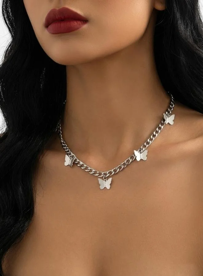 Take Two Butterfly Pendant Necklace