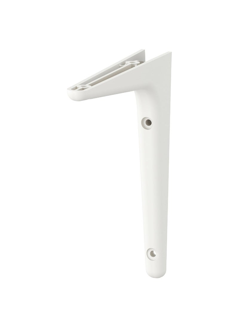 Generic Shelf Bracket, White, 18X18 Cm 